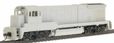 Atlas Model Railroad 8102 HO Scale Master Gold Series Diesel GE B23-7 - Sound & DCC Equipped -- Undecorated - Phase 1 w/Nose Headlight, FB-2 & Blomberg Trucks