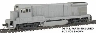 Atlas Model Railroad 8103 HO Scale Master Gold Series Diesel GE B30-7 - Sound & DCC EquippedSound -- Undecorated - Phase I w/Low Nose; No Nose Headlight, w/AAR Trucks
