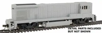 Atlas Model Railroad 8104 HO Scale Master Gold Series Diesel GE B30-7 - Sound & DCC Equipped -- Undecorated - Phase I High Hood w/FB-2 Trucks