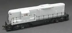 Atlas Model Railroad 8400 HO Scale Diesel EMD GP7 - Powered, No Dynamic Brakes -- Undecorated