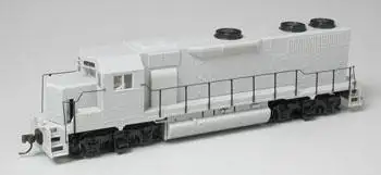 Atlas Model Railroad 9100 HO Scale Diesel EMD GP38 Low Nose Early Version - Powered -- Undecorated w/Optional Dynamic Brakes & Fuel Tanks