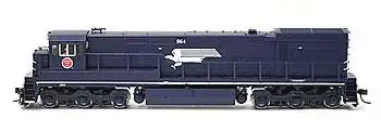 Atlas Model Railroad 9698 HO Scale Atlas Master(TM) Series Gold Diesel GE Dash 8-40CW - Powered w/Decoder & Sound -- Undecorated; Santa Fe Style
