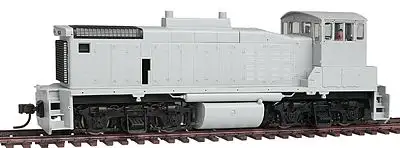 Atlas Model Railroad 9900 HO Scale EMD MP15DC - Standard DC - Master(R) Series Silver -- Undecorated w/Standard Hood