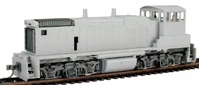 Atlas Model Railroad 9902 HO Scale EMD MP15DC - Standard DC - Master(R) Series Silver -- Undecorated w/Angled Air Filter Box