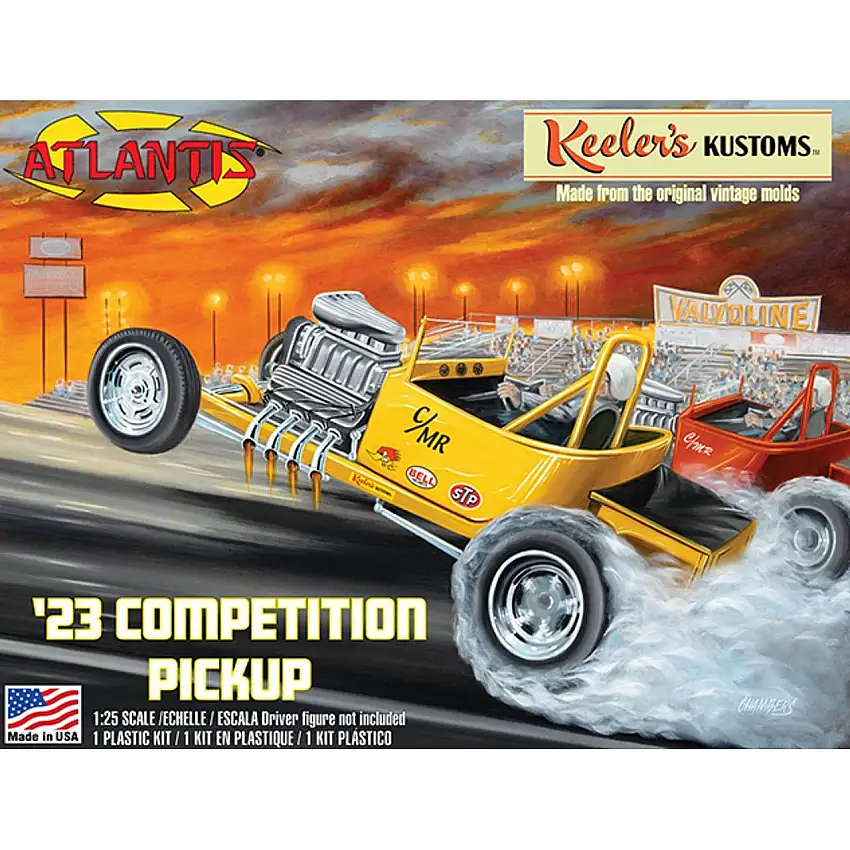 Atlantis Keeler's Kustoms Competition T Roadster Pickup 1/25 Atlantis Models