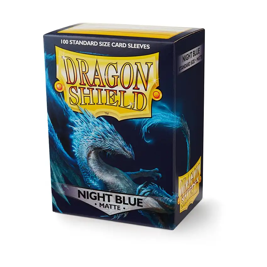 Standard Sleeves - Matte Night Blue (10 Packs of 100)