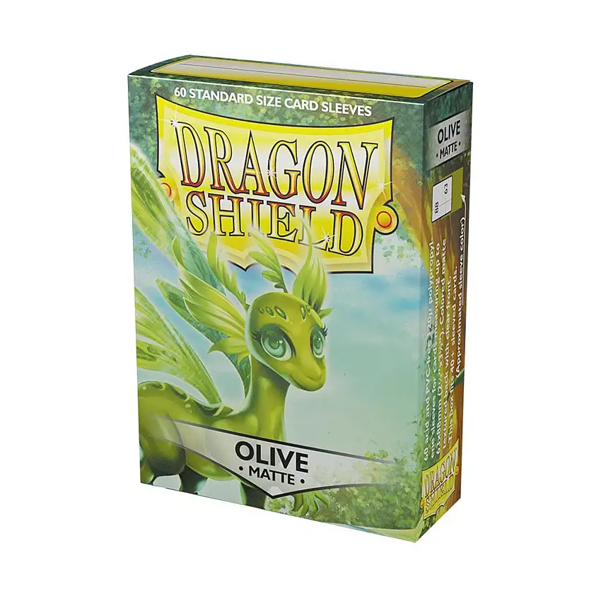 Standard Sleeves - Matte Olive (60)