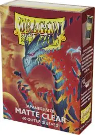 ATM13352 Arcane Tinmen Dragon Shields: Japanese (60) Outer Sleeves - Matte