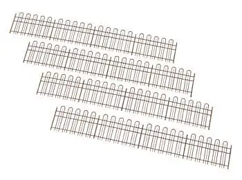Atlas O 4001006 O Scale Modern Hairpin-Style Super Flex Fence - Kit (Laser-Cut Material) -- 28" 71.1cm