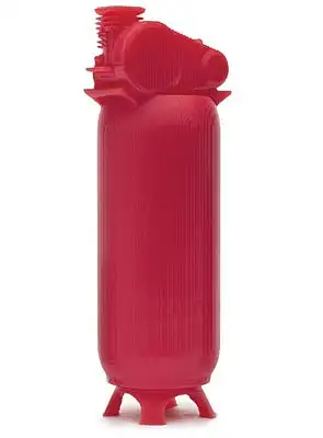 Atlas O 4002018 O Scale Tall Air Compressor - 3D Printed -- pkg(4)