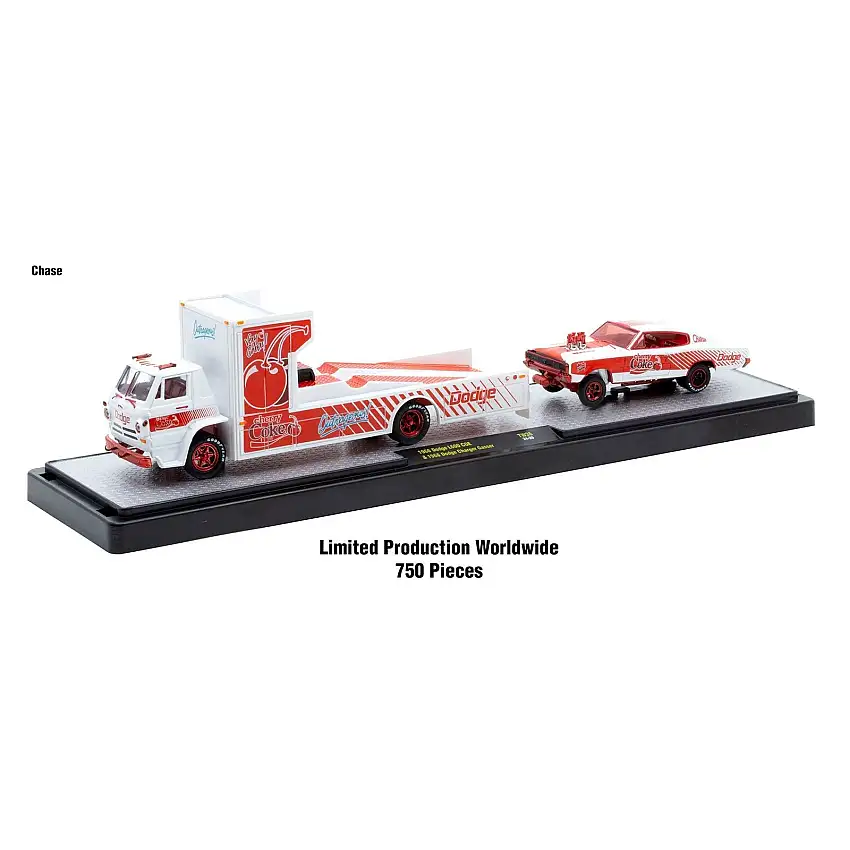Auto Haulers "Soda" Set of 3 pieces Release 36 Limited Edition to 8000 pieces Worldwide 1/64 Diecast Models by M2 Machines