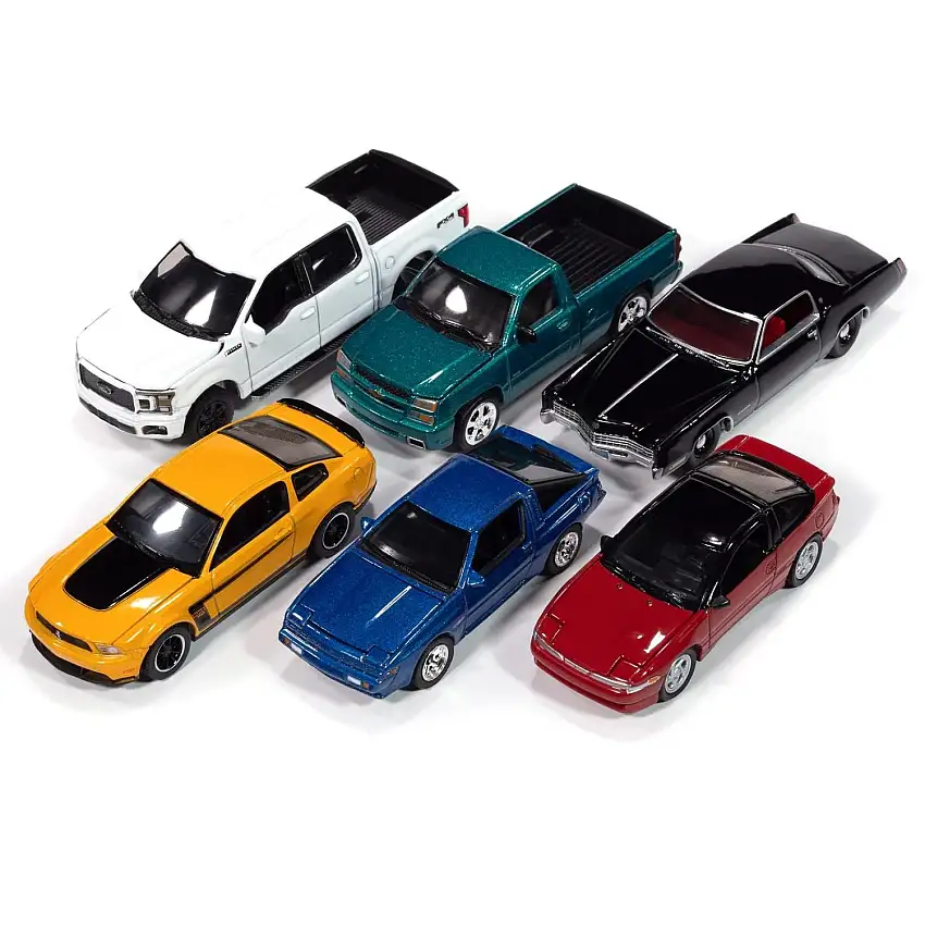 Auto World Premium 2025 Release 1 Set A of 6 pieces 1/64 Diecast Model Cars by Auto World