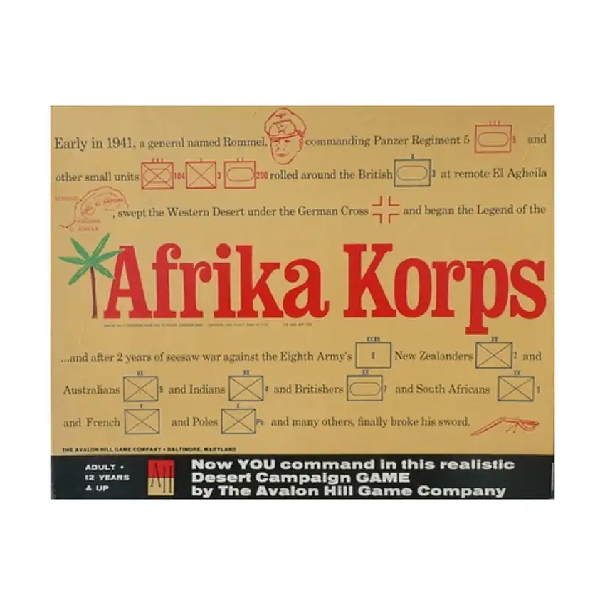 Afrika Korps (2nd Edition, 1st Printing)