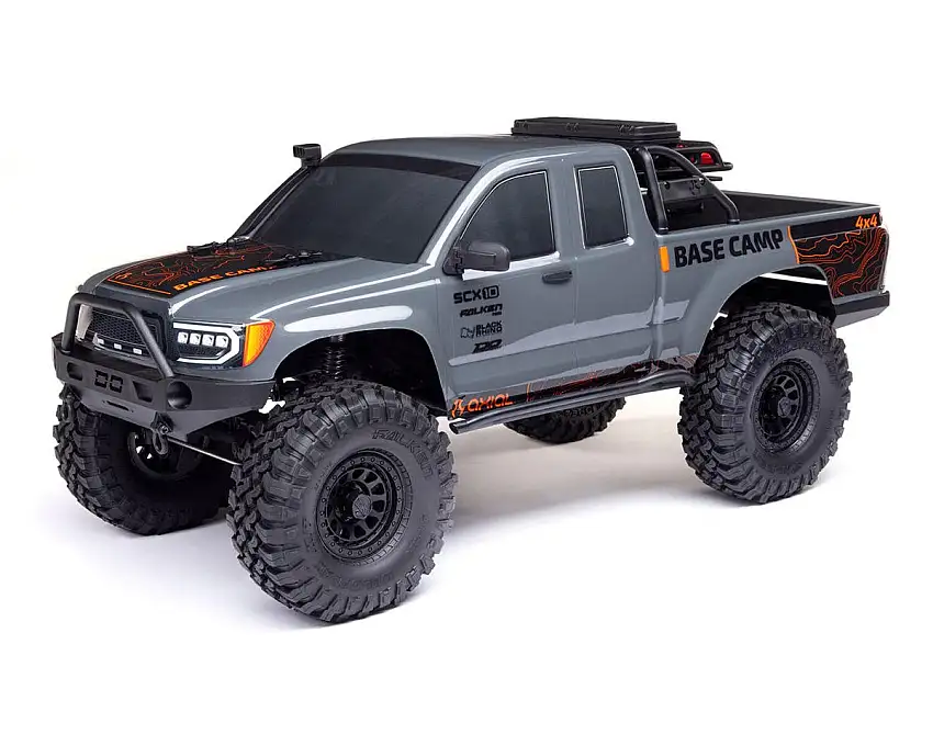 Axial SCX10 III "Base Camp" RTR 4WD Trail Truck (Grey) w/SLT3 2.4GHz Radio