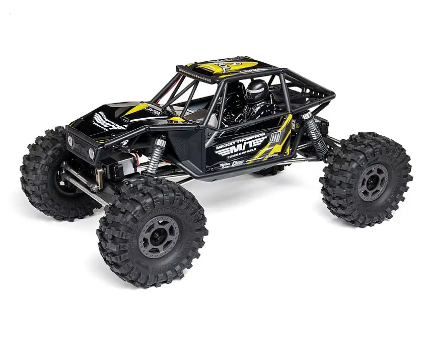 Axial UTB10 Capra 1.9 4WS Unlimited Trail Buggy 1/10 RTR 4WD Rock Crawler (Yellow) w/DX3 2.4GHz Radio