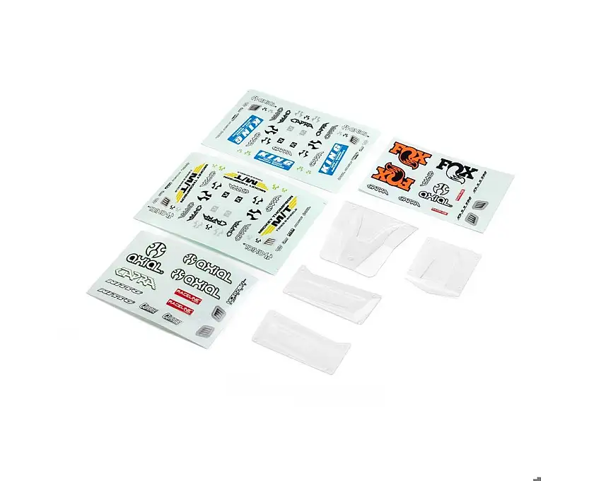 Axial UTB18 4WS Body Panel Set (Clear)