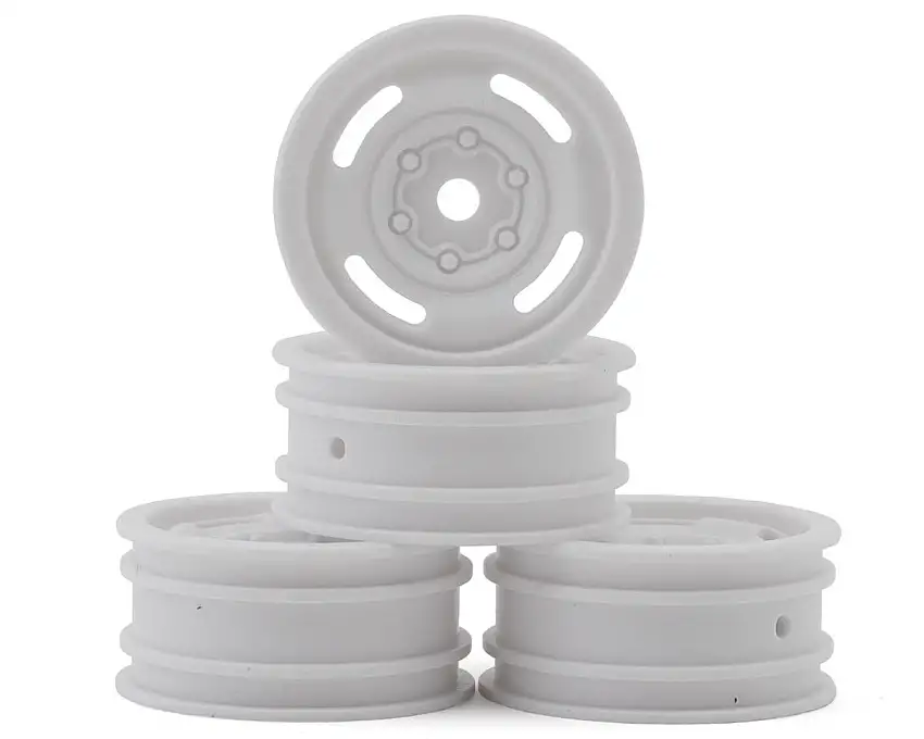 Axial SCX24® Bronco Heritage 1.0" Wheels (White) (4)