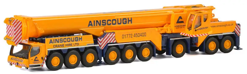 WSI 71-2031 1/87 Scale Ainscough Crane Hire - Liebherr Ltm 1750 9-Axle