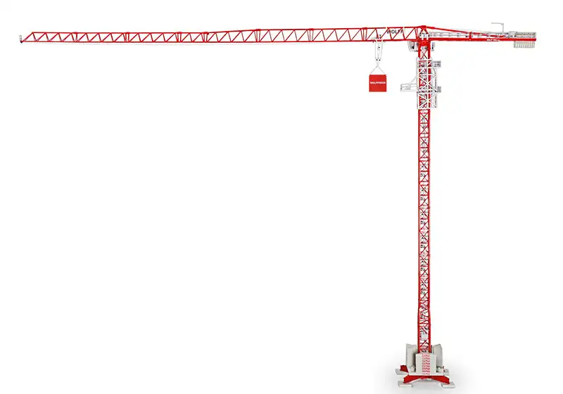 Conrad 2034 1/87 Scale Wolffkran 7534 Clear Trolley Tower Crane