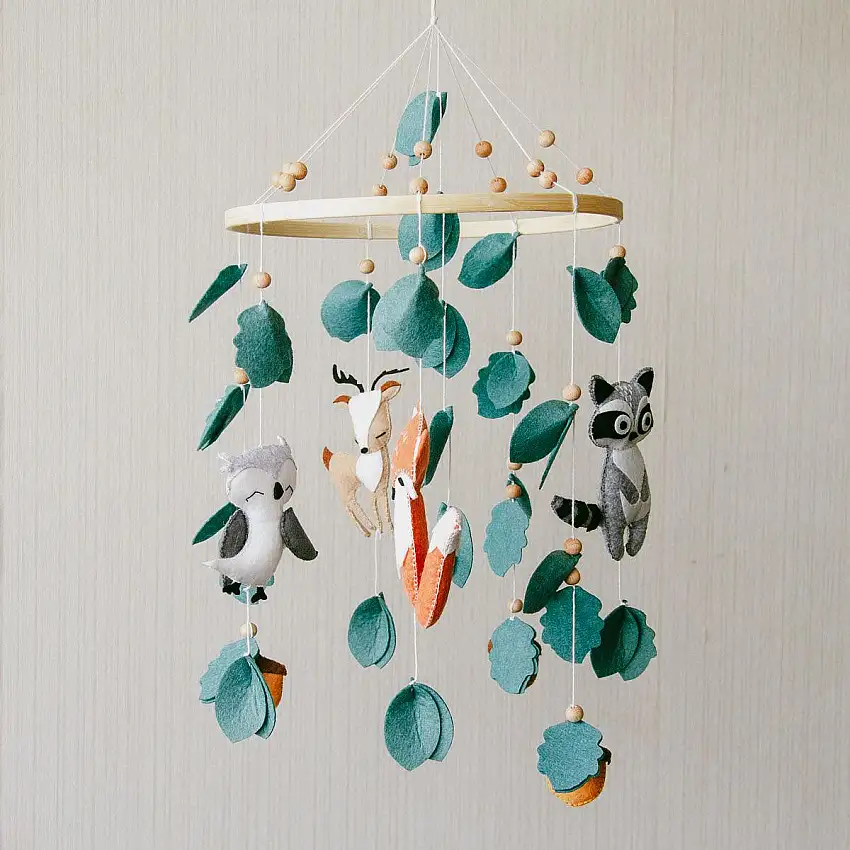 Handmade Baby Mobile | Forest