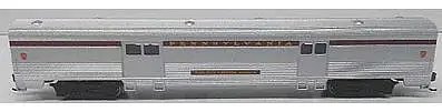 Bachmann 14652 N Scale 85' Fluted-Side Baggage Car - Ready to Run -- Pennsylvania Railroad