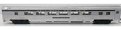 Bachmann 14753 N Scale 85' Fluted-Side Coach w/Lights - Ready to Run -- Baltimore & Ohio