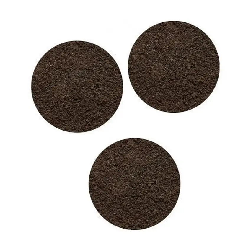 80mm Round Base - Black Earth