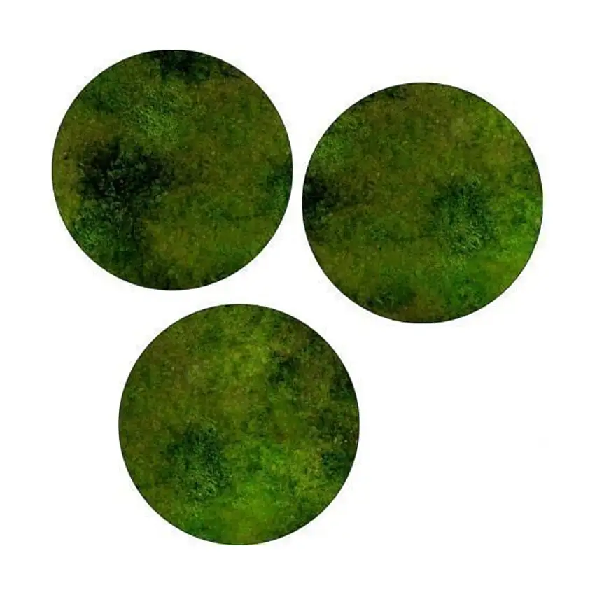 80mm Round Base - Grass
