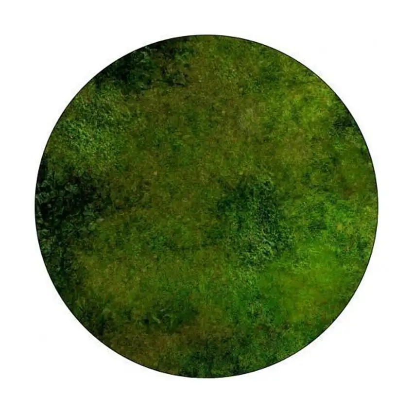 100mm Round Base - Grass