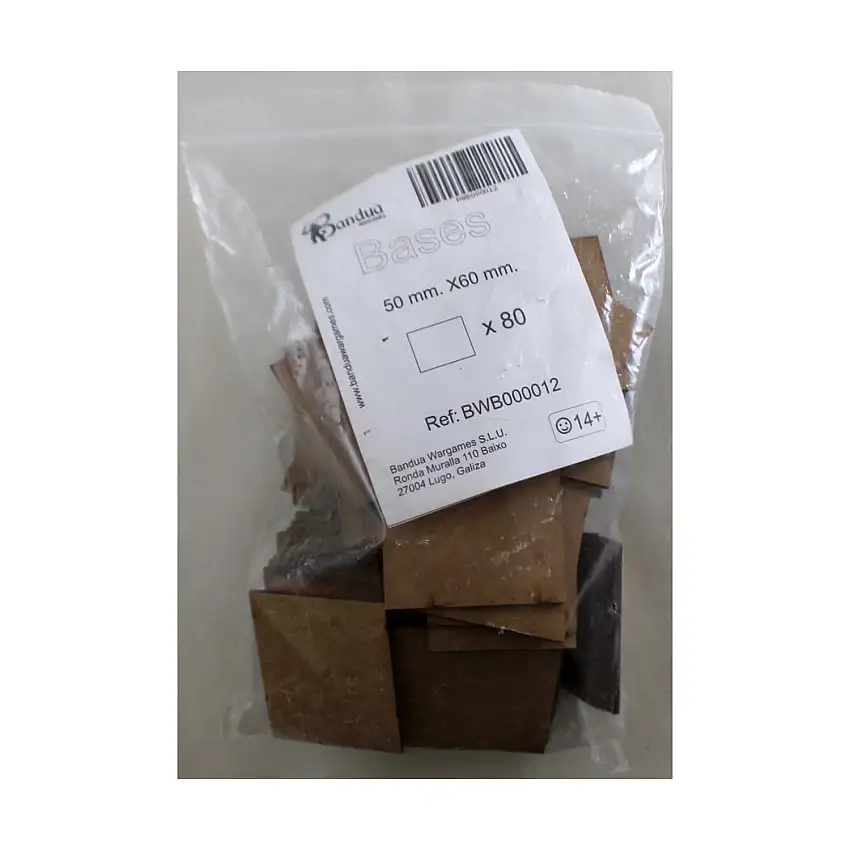 50x60mm Rectangle Bases