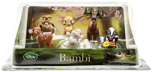 Disney Bambi Exclusive 6 Piece PVC Figurine Playset [Damaged Package]