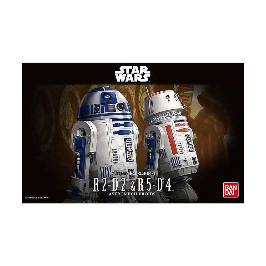 R2-D2 & R5-D4 (1/12 Scale)