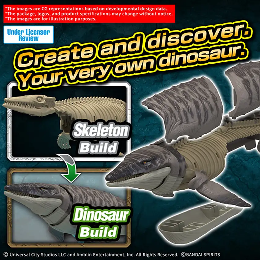 Jurassic World Model Kit: Plannosaurus - Mosasaurus