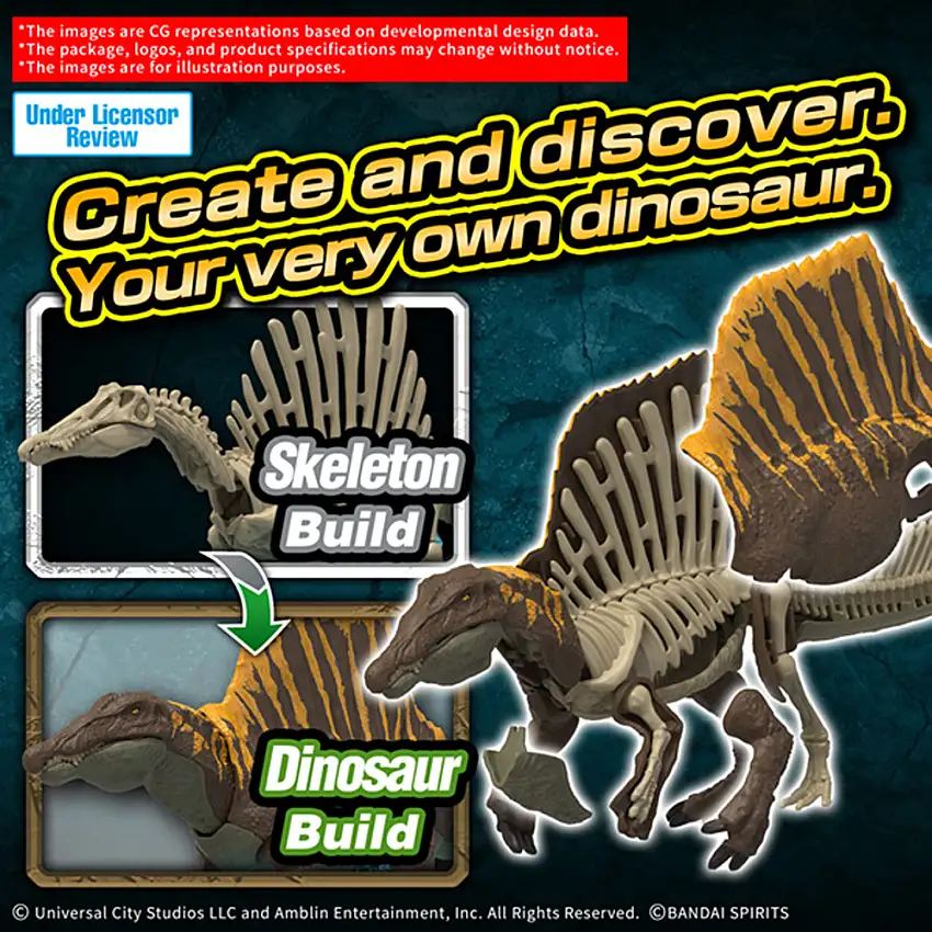 Jurassic World Model Kit: Plannosaurus - Spinosaurus (Preorder)