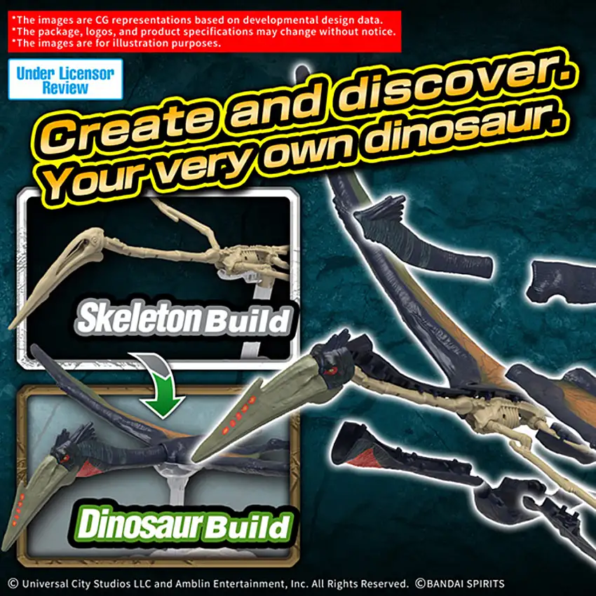 Jurassic World Model Kit: Plannosaurus - Quetzalcoatlus (Preorder)