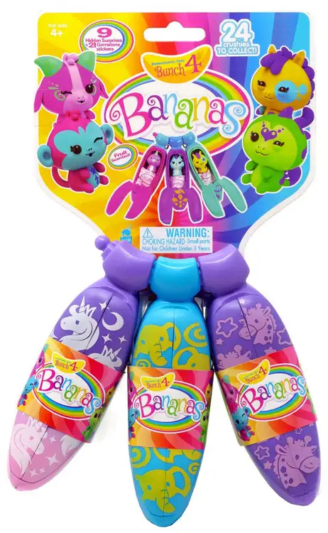 Series 4 Bananas Mystery Bunch 3-Pack