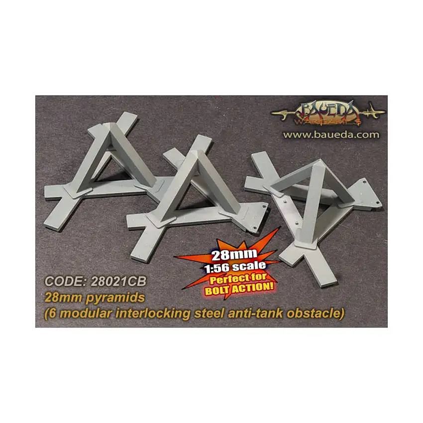 Pyramids (Modular Interlocking Anti-Tank Obstacle)