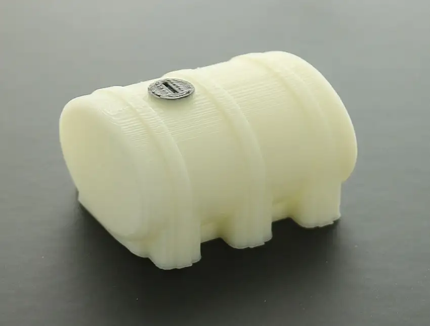 3D To Scale 50-322-WT 1/50 – Elliptical Leg Tank 1500gal White Model