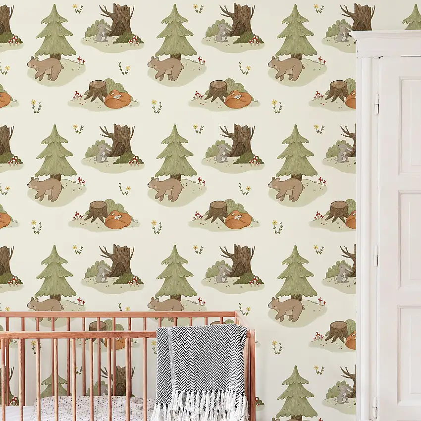 Spruce Wallpaper By Anna Lunak