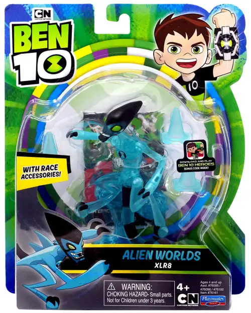 Ben 10 Alien Worlds XLR8 Action Figure [Race Accessories!]