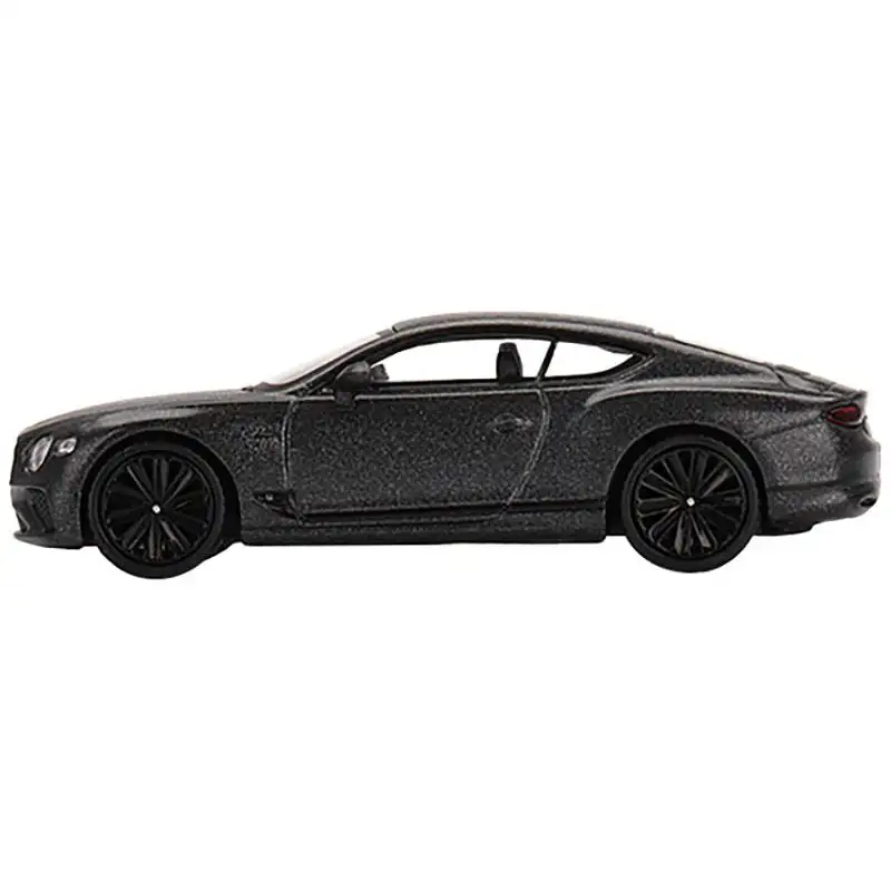 Bentley Continental GT Speed Anthracite Satin Gray Metallic Limited Edition to 1800 pieces Worldwide 1/64 Diecast Model Car by Mini GT