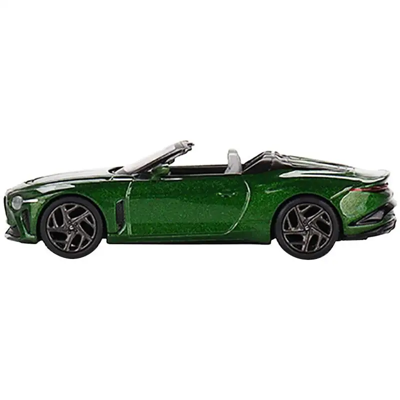 Bentley Mulliner Bacalar Convertible Scarab Green Metallic Limited Edition to 1200 pieces Worldwide 1/64 Diecast Model Car by Mini GT