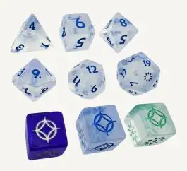 BGM9063 Brotherwise Games Cosmere Role Playing Game: Stormlight - Basic Dice Set (9)