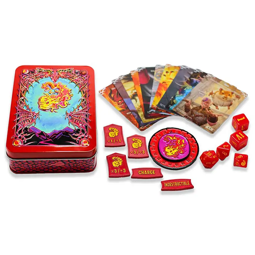 MtG Red Mana Token Set