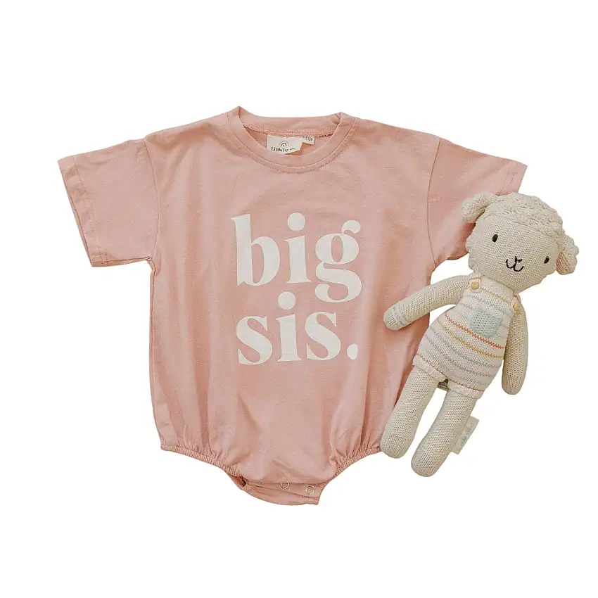 Big Sis Bubble Romper - More Colors