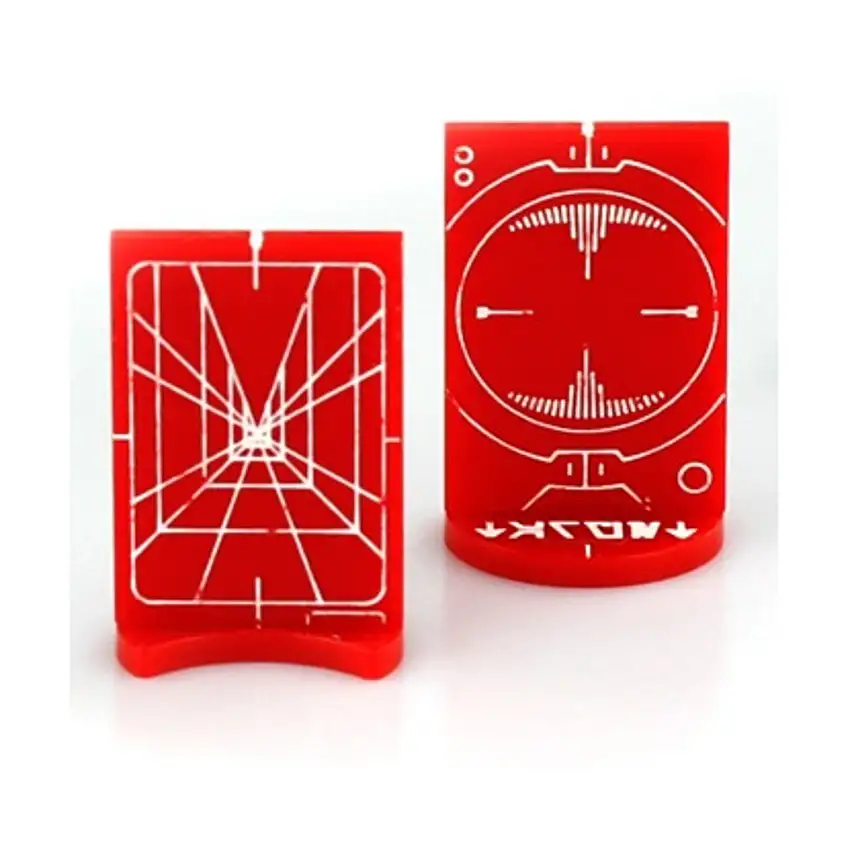 Silhouette Template Pack - Red