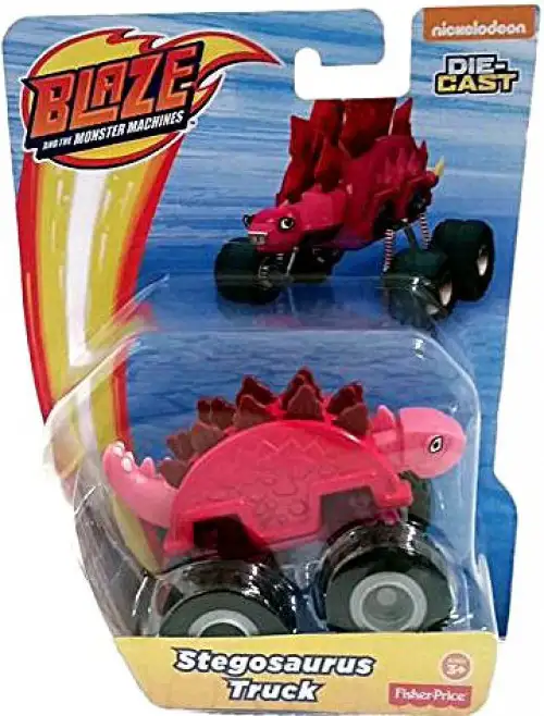 Fisher Price Blaze & the Monster Machines Stegosaurus Truck Diecast Car [Loose]