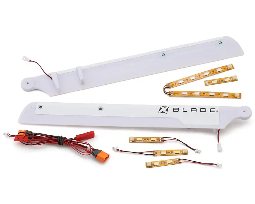 Blade 230 S Complete Night Lights & Blades Upgrade Kit w/IC2 Connectors