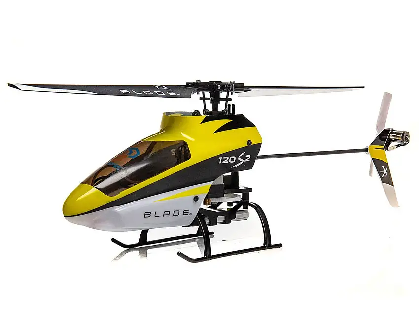Blade 120 S2 Fixed Pitch Trainer RTF Electric Micro Helicopter w/SAFE, DSMX 2.4GHz Radio, Battery & Charger