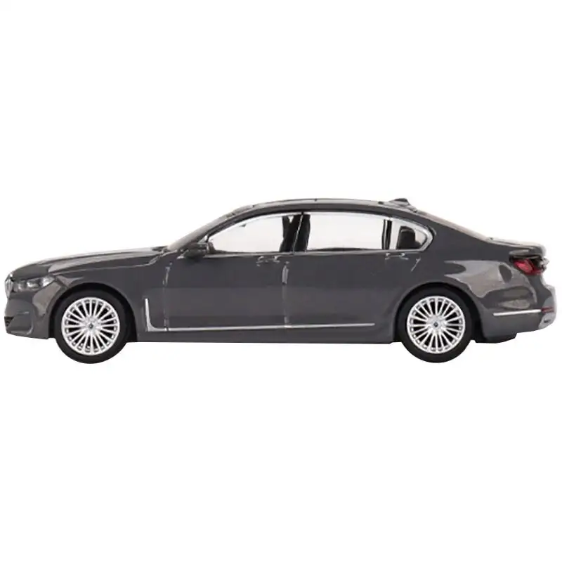 BMW 750Li xDrive Bernina Gray Amber Effect with Sunroof Limited Edition to 2400 pieces Worldwide 1/64 Diecast Model Car by Mini GT